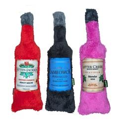 Duraplush Cat Wine Kicker Toy