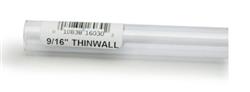 Lee's Aquarium & Pet Products Thinwall Rigid Aquarium Tubing Clear, 1ea/9/16 In X 36 in.