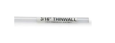Lee's Aquarium & Pet Products Thinwall Rigid Aquarium Tubing Clear, 1ea/3/16 In X 36 in.