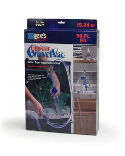 Lee's Aquarium & Pet Products The Ultimate Gravel Vac Kit 1ea/50 ft