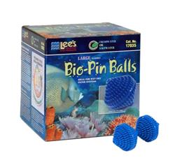 Lee's Aquarium & Pet Products Bio-Pin Ball Filter Media Blue, 1ea/74 ct, LG
