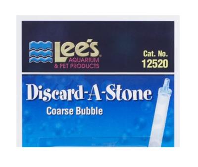 Lee's Aquarium & Pet Products Discard-A-Stone White, 1ea/Coarse, 6 Piece