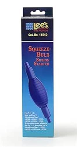 Lee's Aquarium & Pet Products Squeeze Bulb Aquarium Siphon Starter 1ea