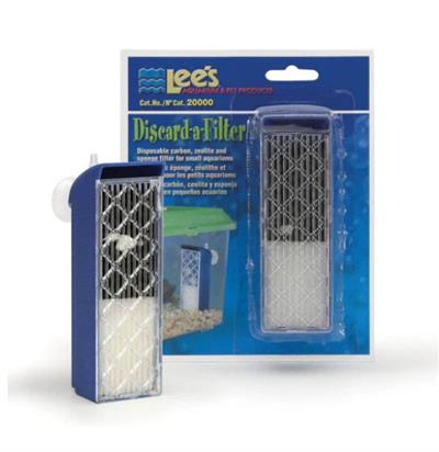 Lee's Aquarium & Pet Products Discard-A-Filter Blue, 1ea/1 pk
