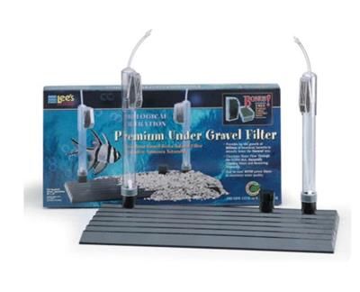 Lee's Aquarium & Pet Products Premium Under Gravel Filter Black, Clear, 1ea/10 In X 20 in.