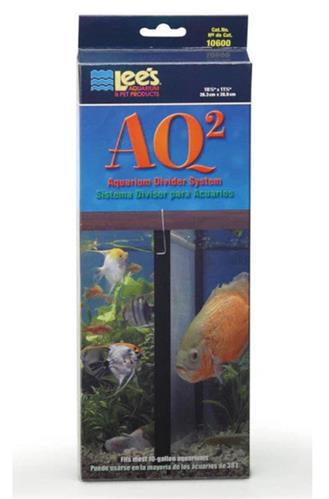 Lee's Aquarium & Pet Products AQ2 Aquarium Divider System Black, 1ea/10 gal, 10X12 in.