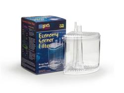 Lee's Aquarium & Pet Products Economy Corner Filter Clear, 1ea