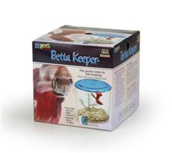 Lee's Aquarium & Pet Products Round Betta Keeper Tank Assorted, 1ea/36oz.