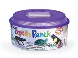 Lee's Aquarium & Pet Products Round Reptile Ranch Purple, Clear, 1ea/10.37 In X 5.5 in.