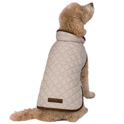 Eddie Bauer Bandon Quilted Windbreaker, Taupe