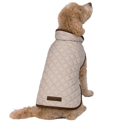 Eddie Bauer Bandon Quilted Windbreaker, Taupe