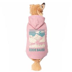 Eddie Bauer Landscape Graphic Sleeveless Hoodie, Pink