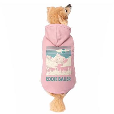 Eddie Bauer Landscape Graphic Sleeveless Hoodie, Pink