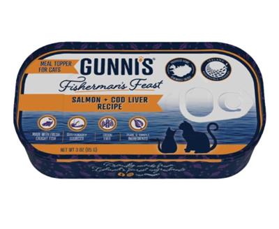 Gunni'S Cat Salmon Cod Liver 3Oz 17 Pack