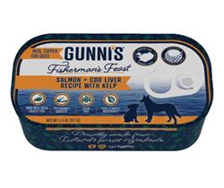 Gunni'S Dog Salmon Cod Liver 4.5Oz 12 Pack