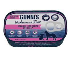 Gunni'S Dog Herring Cod 4.5Oz 12 Pack