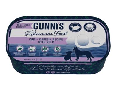 Gunni'S Dog Cod Capelin 4.5Oz 12 Pack