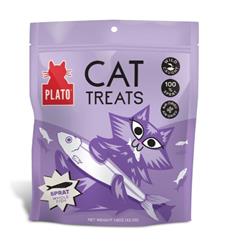 Plato Cat Grain Free Air Dried Treat Baltic Sprat 2.5Oz