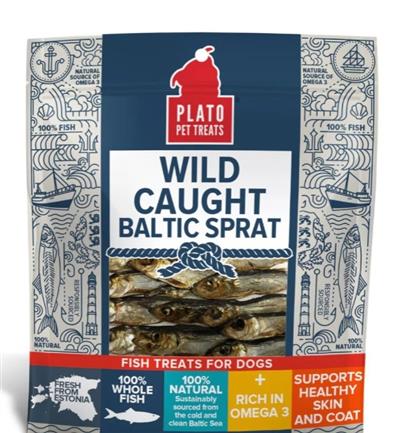 Plato Dog Grain Free Baltic Sprat 7.5Oz