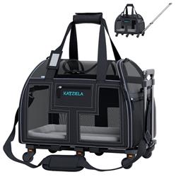 Katziela Luxury Lorry Wheeled Carrier Gray