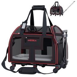 Katziela Luxury Lorry Wheeled Carrier Red