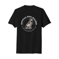 T-shirt: Official Dog Walker