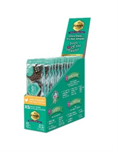Yummy Combs Dog Dental Extra Small 12Ct Trial Display Box