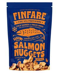 Finfare Dog 4oz. Freeze-dried Smoked Salmon Nuggets