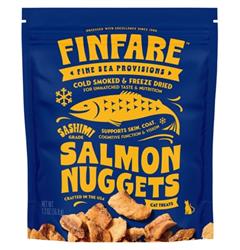 Finfare Cat 1.3oz. Freeze-dried Smoked Salmon Nuggets