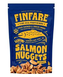 Finfare Cat 6oz. Freeze-dried Smoked Salmon Nuggets
