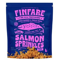 Finfare Cat 1.3oz. Freeze-dried Smoked Salmon Sprinkles Topper