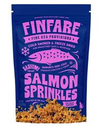 Finfare Cat 6oz. Freeze-dried Smoked Salmon Sprinkles Topper