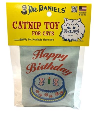 Dr. Daniel's Cat Happy Birthday Catnip Toy