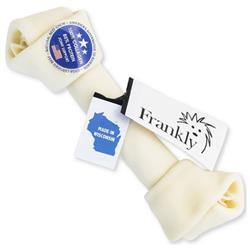 Frankly Dog 10-11" Collagen Natural Large Knotted Bone 1Ct