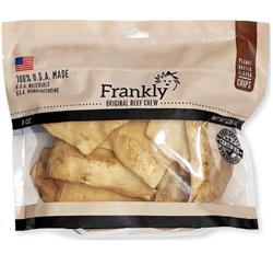 Frankly Dog 8oz. Collagen Beef Chew Chips Peanut Butter