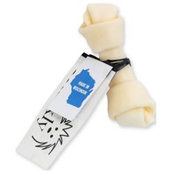 Frankly Dog 4-5" Collagen Natural Small Knotted Bone 1Ct