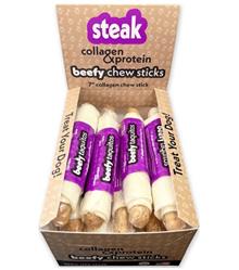 Frankly Dog 7" Steak Beefy Taquito 12Ct Display Box