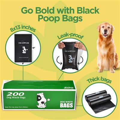 The Original Poop Bags® 2000 Recycled Bulk Roll Poop Bags