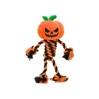 Dangly Pumpkin Rope Toy