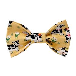 Cow Bow Tie | Farm | Yellow | Dairy