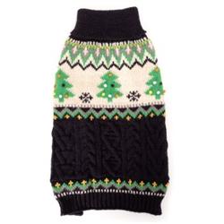 Fairisle Tree Turtleneck Sweater