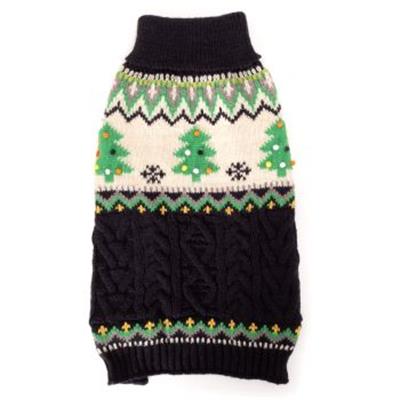 Fairisle Tree Turtleneck Sweater