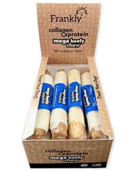 Frankly Dog 10" Peanut Butter Mega Beefy Taquito 8Ct Display Box