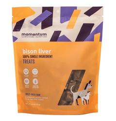 Momentum Carnivore Nutrition Dog 4oz. Bison Liver