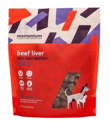 Momentum Carnivore Nutrition Dog 4oz. Beef Liver