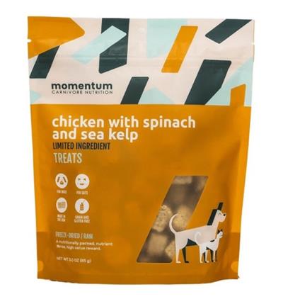 Momentum Carnivore Nutrition Dog 3oz. Chicken Sea Kelp