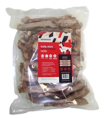 Momentum Carnivore Nutrition Bully Stick 35Ct Freeze-dried Bulk Chew