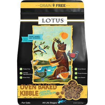 Lotus Cat Grain Free All Life Stages Chicken 5Lb