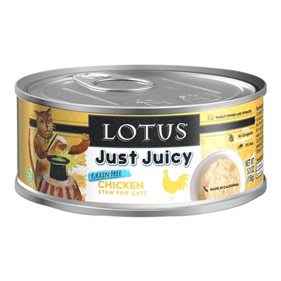 Lotus Cat Just Juicy Chicken Stew 5.3oz. (Case of 24)