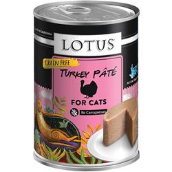 Lotus Cat Grain Free Turkey Pate 12.5oz. (Case of 12)